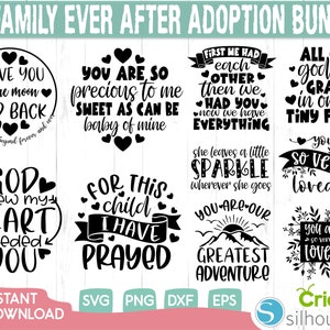 Family Svg, Adoption Svg, Family Ever After Adoption Svg, Adoption cutting file, Adoption Day Court, Adopt, Gotcha Day, Gotchya Day, Foster