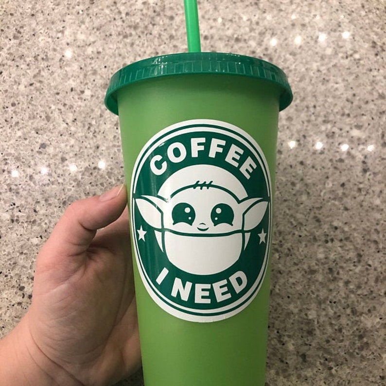 Download Clip Art Star Wars Coffee Baby Yoda Coffee I Need Svg Baby Yoda Coffee Svg Baby Yoda Starbuck Coffee Dxf Eps Disney Starbucks Svg Png Art Collectibles
