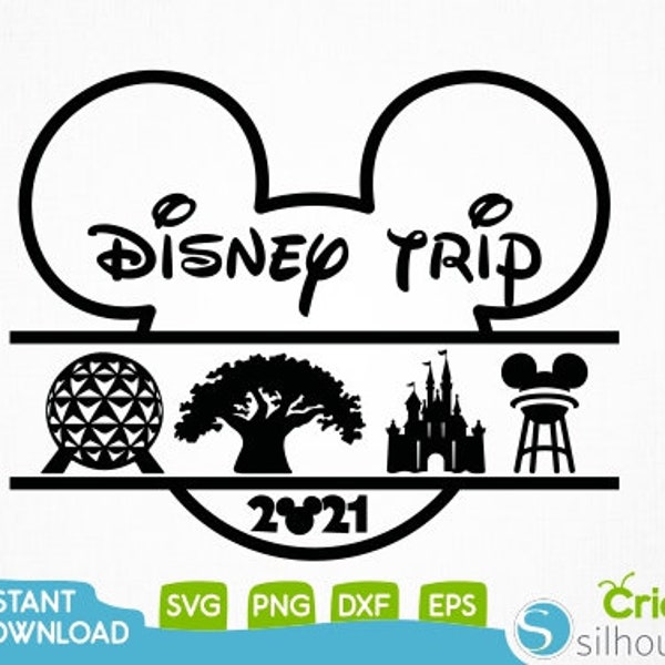 Disney World 4 Theme Parks Animal Kingdom SVG • Disney Animal Kingdom SVG • PNG, Dxf File Instant download design for cricut or silhouette