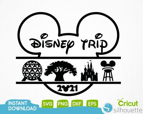 Disney World 4 Theme Parks Animal Kingdom SVG • Disney Animal Kingdom…