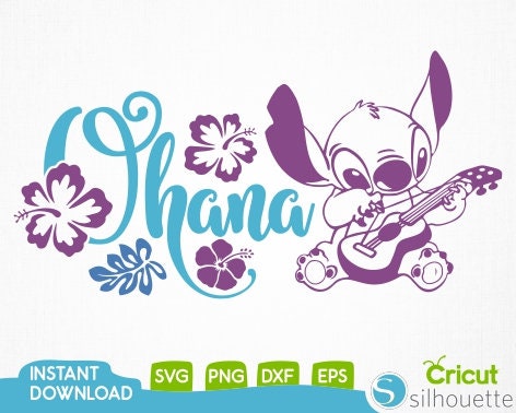 Lilo and Stitch Ohana Svg , Lilo and Stitch Clipart, Stitch Svg, Disn…