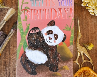 Happy Birthday Panda Card!
