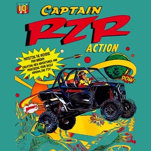 Captain RZR vintage Comic Grafik *Digital Download*