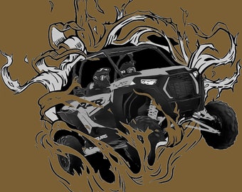 Rippin' RZR UTV SXS Graphic *Digital Download*