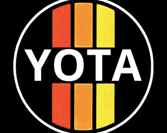 Retro style Yota logo graphic *digital download*
