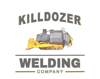 KillDozer Welding Co. gráfico de arte png DESCARGA DIGITAL