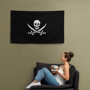 Klassische Piratenflagge