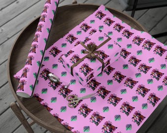 Huntrix Wrapping Paper (Light Pink)