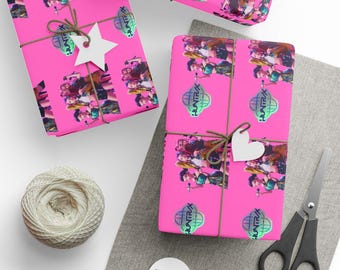 Huntrix Wrapping Paper (Hot Pink)
