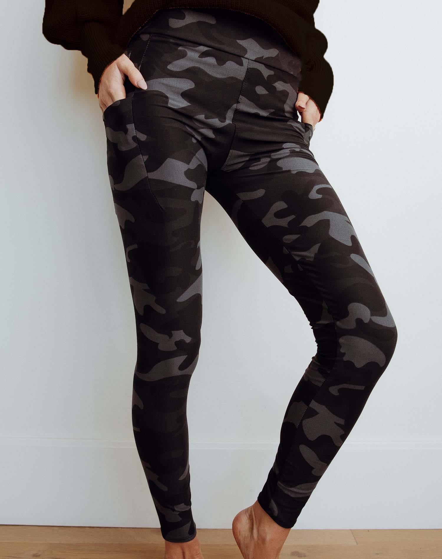 Black Camo Leggings -  Canada