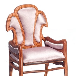 Art Nouveau Chair dollhouse miniature furniture Platinum Collection P6606  1:12 Scale Miniature