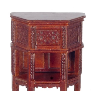 1:12 Tudor Side Cabinet Dollhouse Miniatures Furniture 16 Century style JBM jJ05016wn