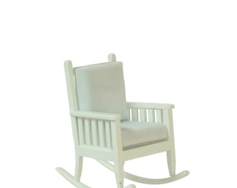 1:12 Childs Rocking chair  Pink,Blue, White JBM Dollhouse Miniature Furniture JJ20024