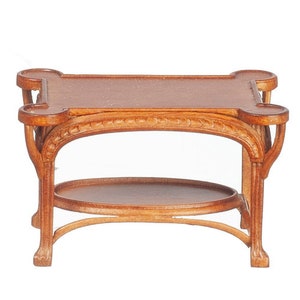 Art Nouveau Coffee Table  JBM Miniature dollhouse Furniture JJ08013WNG