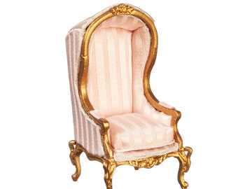 1/2 scale Hooded Chair JBM dollhouse miniature furniture JYS04205GA