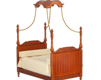 1:12  Fancy Bed JBM Dollhouse Miniatures  Furniture JY09581MW