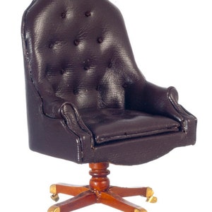 1:12 Resolute Desk Chair  Platinum Collection Dollhouse Furniture P6340