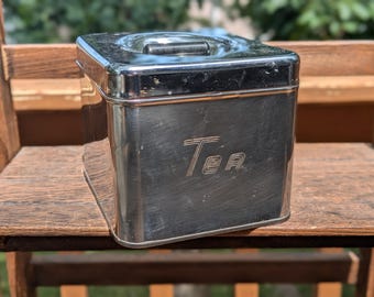 Vintage Canette Tea Tin