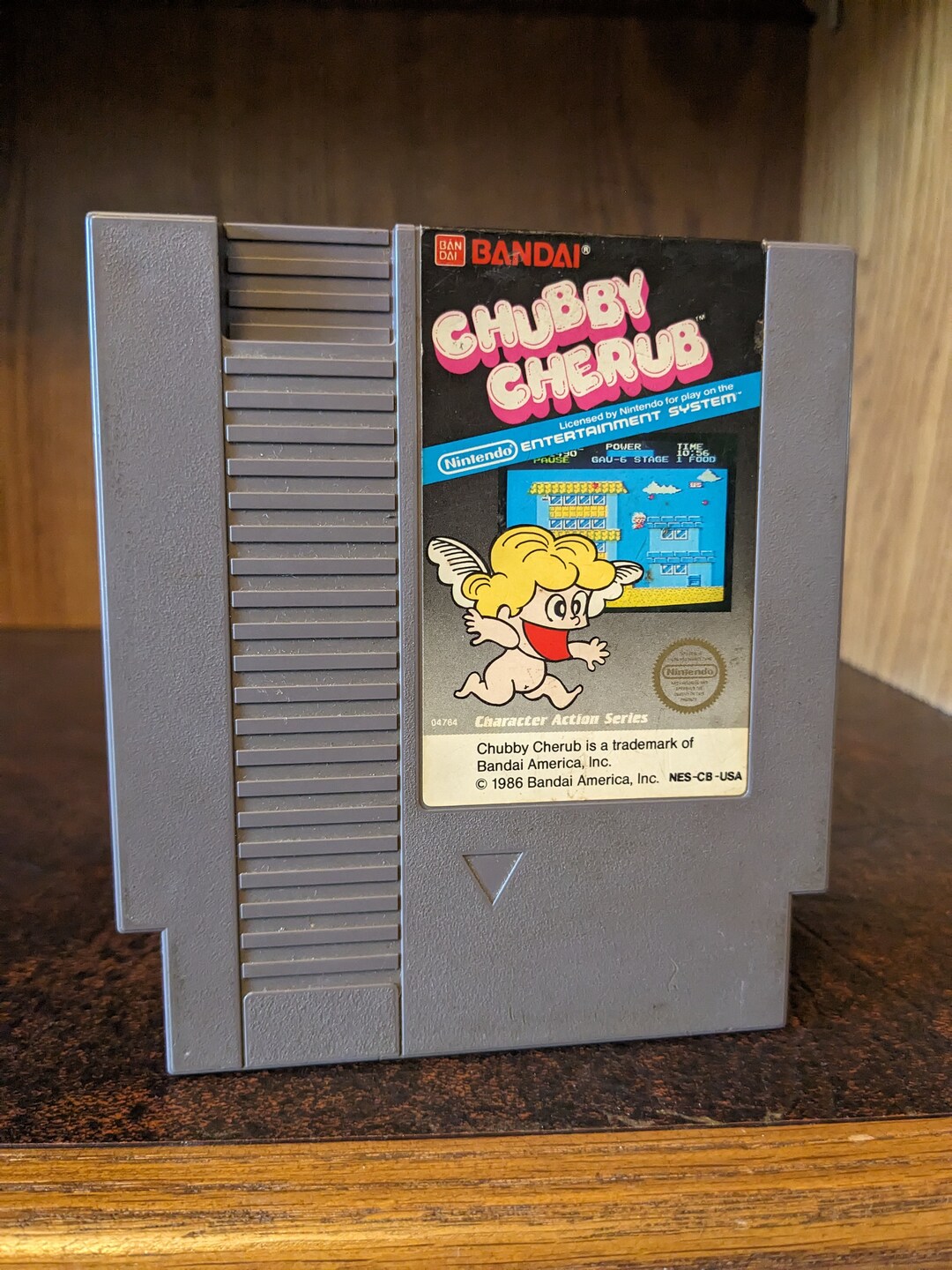 Chubby Cherub NES Video Game Etsy