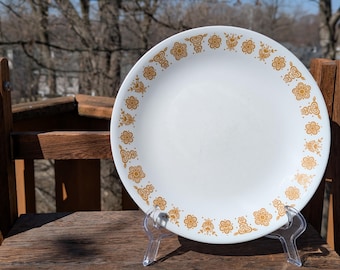 Vintage Corning Butterfly Gold Dinner Plate