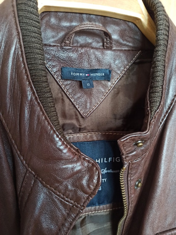 Tommy Hilfiger Leather Jacket Women 