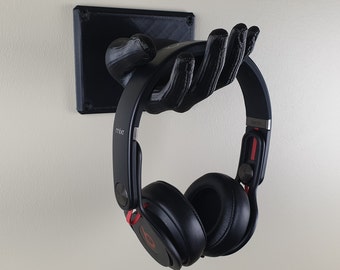 Soporte para auriculares de pared, soporte para auriculares de mano, escultura, exhibición, almacenamiento, Xbox, PS5, PS4, accesorio para juegos, Playstation