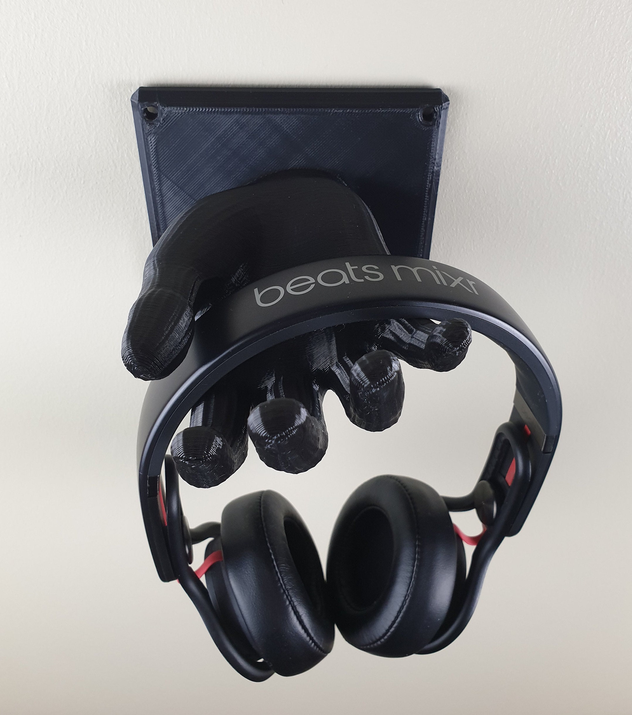 Headphone Stand Wall Mount Hand Headset Holder Sculpture Etsy