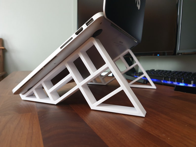 3D Printed Geometric Laptop Macbook Stand Mount Dock Multiple - Etsy UK