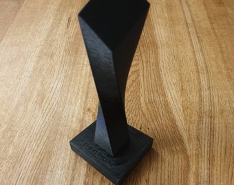 Escultura de objeto Led Zeppelin, modelo impreso en 3D, banda de rock, color negro, envío rápido.