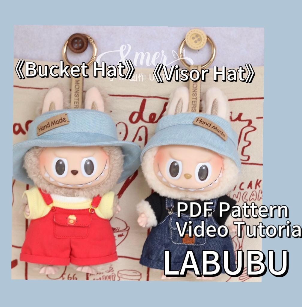 Amazon.co.jp: Labubu 服 Labubuぬいぐるみ 対応 手作り デニム