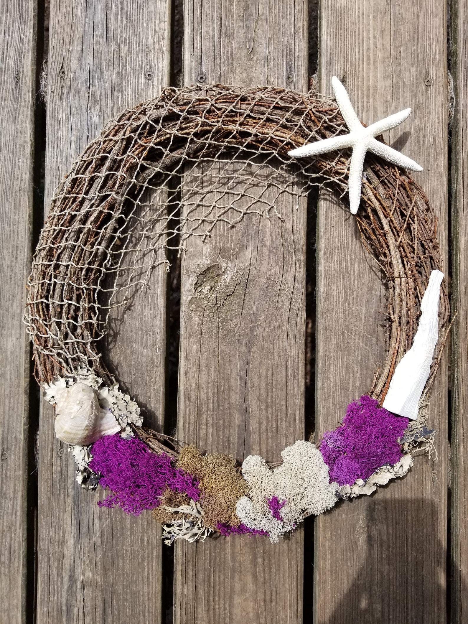 Wreath Under the Sea Wreath Ocean Wreath | Etsy