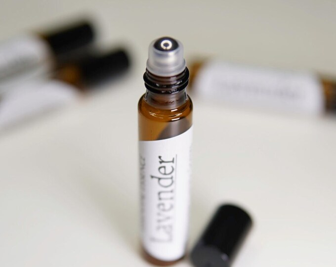 Luxury Perfume Oil 10ml - by Essential Essence™ - 22 Premium Grade Essential Oils  - Roller ball Glass bottle Pulse Point Aromatherapy