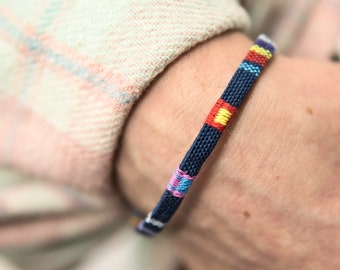 Adjustable Surfer Bracelet Colourful Premium Quality Bohemian - Handmade Music Festival Outfit - Summer Boho Vintage Nepal Style Anklet surf