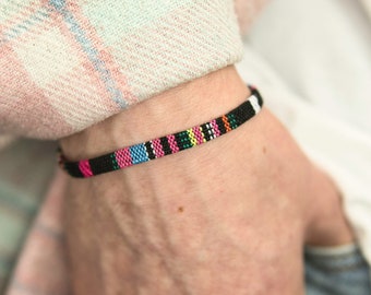 Adjustable Surfer Bracelet Colourful Premium Quality Bohemian - Handmade Music Festival Outfit - Summer Boho Vintage Nepal Style Anklet surf