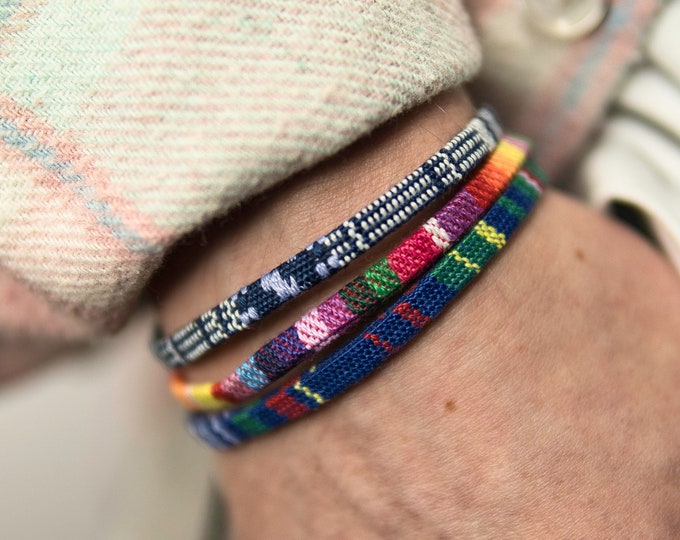 Bracelet Set - Adjustable Surfer Bracelet Colourful Quality Bohemian - Handmade Music Festival Outfit Summer Boho Vintage Nepal Style surf
