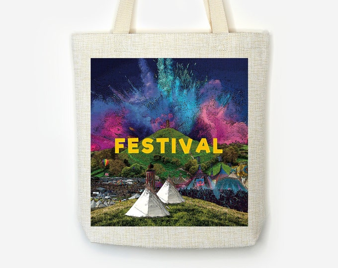 Premium Music Festival -  High Quality Music Festival Bag - Premium Linen Cotton Tote Bag  - parklife download - Festival Merch