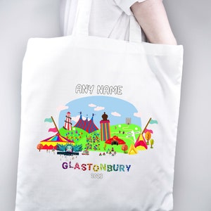 Glastonbury tote bag 2025