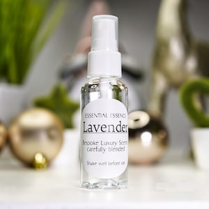 Sleep Well - 50ml Lavender Pillow Mist & Linen Spray Room Spray - Therapeutic grade Essential Oil used - aromatherapy - Essential Essence™