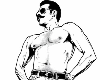Freddie Merkur Kunst berühmte Gesichter Musik Musiker Queen Promi Wand Kunst Druck - A4 A3 A2 - Festival Merch