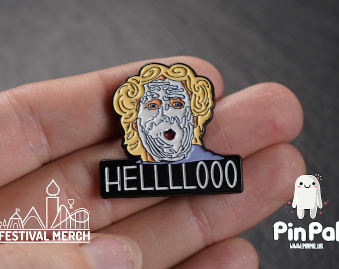 Funny Enamel Pin - PinPal UK145 - Pin Badges - Funny Gift, Music Gift, Anime Gift, Cute Gift, Positive gift, Cheeky Rude Gift, Unique Gift