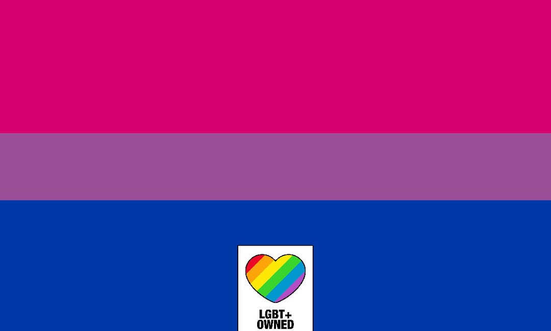 Bisexual Bi Flag Large LGBT 5ft by 3FT Pride Gay Lesbian Bi Trans ...