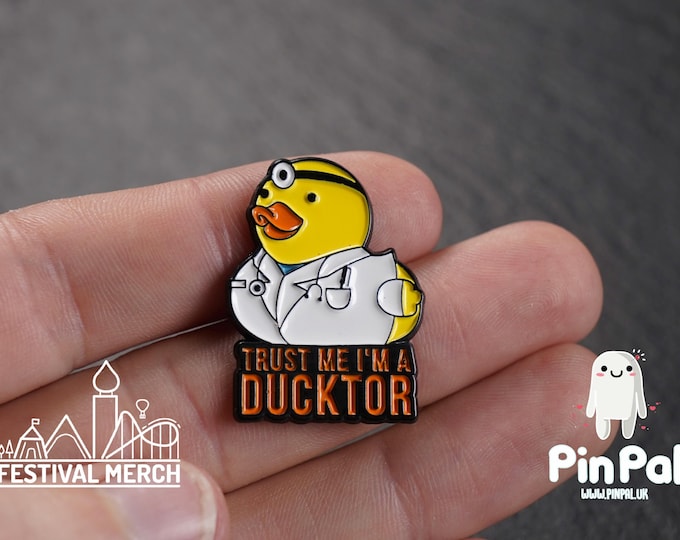 Funny Enamel Pin - PinPal UK167 - Pin Badges - Funny Gift, Music Gift, Anime Gift, Cute Gift, Positive gift, Cheeky Rude Gift, Unique Gift