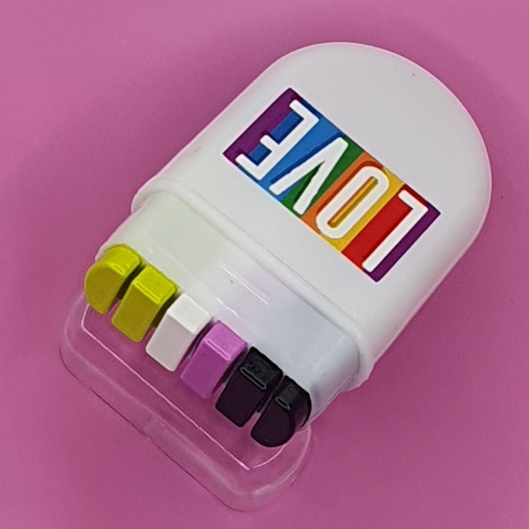 Nonbinary Flag Face Paint Rainbow Fan Brush Face Paint Glide Along