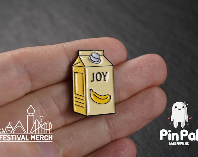 Funny Enamel Pin - PinPal UK137 - Pin Badges - Funny Gift, Music Gift, Anime Gift, Cute Gift, Positive gift, Cheeky Rude Gift, Unique Gift
