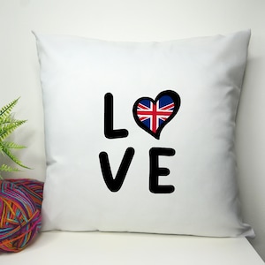 Eurovision (Unofficial) Inspired Cushion Cover 40cm by 40cm - No filling - Song Contest Party European Flags Pillowcase - Festival Merch