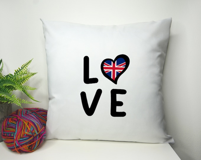Eurovision (Unofficial) Inspired Cushion Cover 40cm by 40cm - No filling - Song Contest Party European Flags Pillowcase - Festival Merch