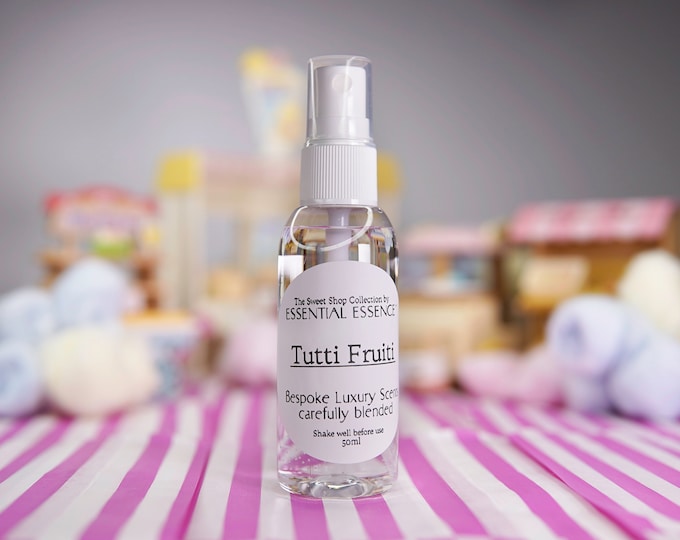 Tutti Fruiti Room Spray - Linen Spray 50ml 5ml  Premium Fragrance Oil by Essential Essence™