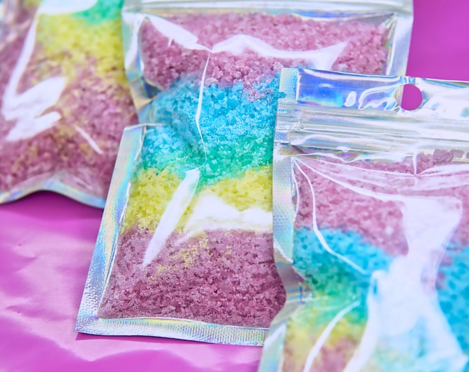 48 Fragrance Oils Available | RAINBOW ULTRA FIZZ | Bath Bomb Dust | Luxury Bathing Epsom Salts | Ritual Relax Unwind Sleep Better