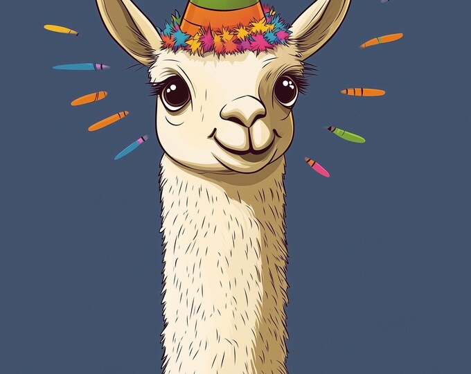 Funny Animal Wall Art - Printed in the UK Premium Quality - A4 A3 A2 - Festival Merch