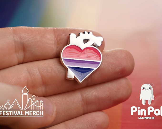 Rainbow Flag Pin | Enamel - PinPal UK040 - LGBT Pride Badge Stud Lesbian Gay Bisexual Transgender Queer Metal Button Pride gift Pride outfit